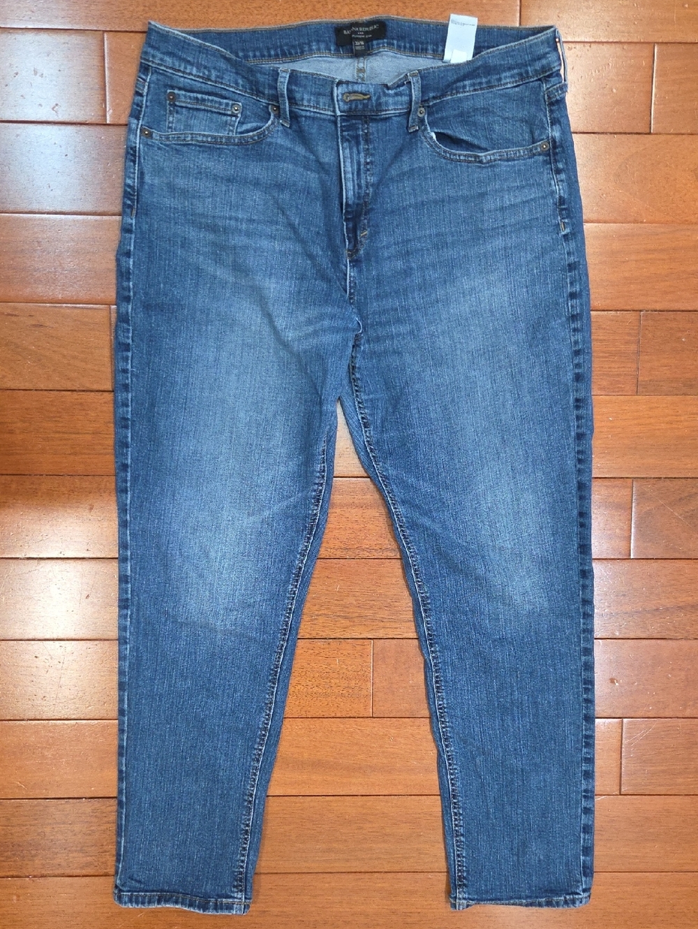Banana Republic Size 33/16 Women's Straight Leg Jeans in Blue Denim